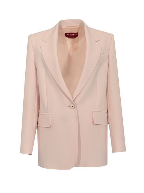 Blazer monopetto MSTBOSCO in cady Rosa MAX MARA STUDIO | 2616041025600052